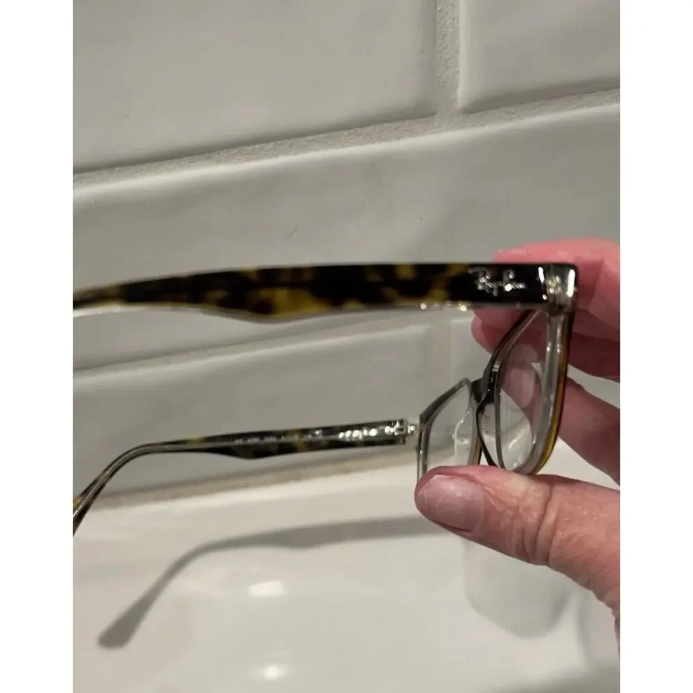 Ray Ban Eyeglasses‎ Frames Only RB 5286 5082 Transparent Square Tortoise Shell